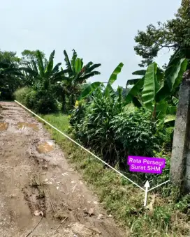 JUAL TANAH STRATEGIS AKSES MOBIL 10 METER KE JALAN UTAMA