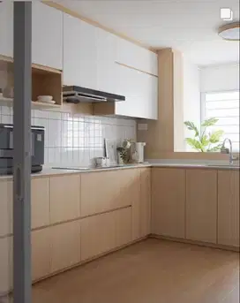 Custom Interior Kitchen Set, Backdrop TV, Lemari, Wardrobe