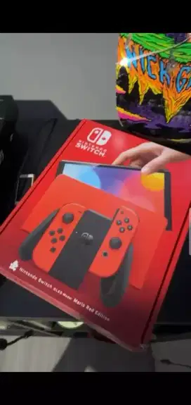dijual Nitendo Switch oled mario edition