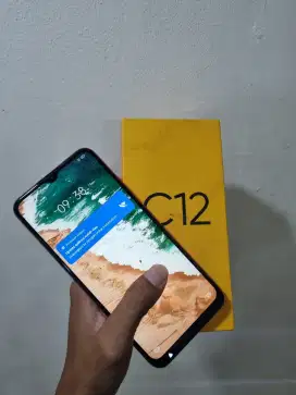 Realme C12 3/32gb lengkap