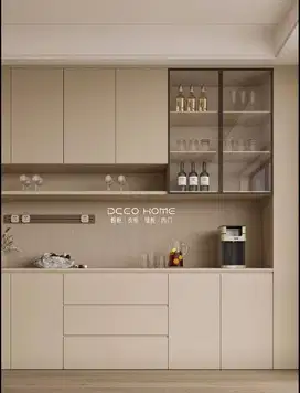Custom Interior Kitchen Set, Backdrop TV, Lemari, Wardrobe
