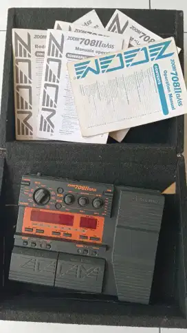 ZOOM 708 ii (fullset) + case fx