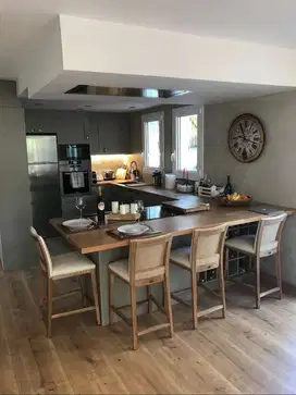 Custom Interior Kitchen Set, Backdrop TV, Lemari, Wardrobe