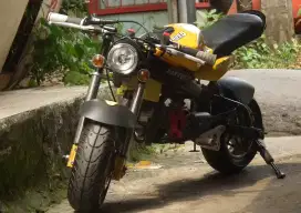 Motor mini GP costum Ninja clasic