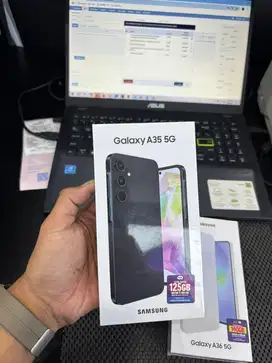 Segel box samsung A35 8/256gb sein nego tipis no tt murah