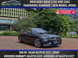 Bunga=4.5% Warranty ON Odo=8k PAJAK=AGUST Mercedes Benz C300 AMG 2022