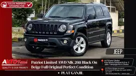 Jeep Patriot Limited AWD NIK 2011 Black On Beige Full Original