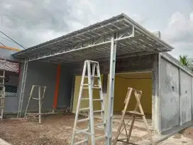 Pasang kanopy baja ringan taso murah dan berkualitas dengan tenaga ahl