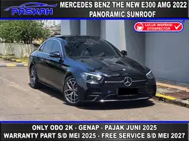 GENAP ODO=2K BUNGA=4.5% PAJAK=JUNI MERCEDES BENZ E300 AMG 2022 e 300