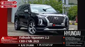 Hyundai Palisade Signature 2.2 CRD-i NIK 2021 Akhir Black On Red