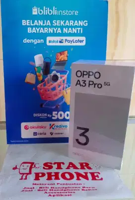 Oppo a3 pro 8/256 new