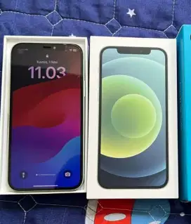 Iphone 12 128Gb 7 bulan pemakaian