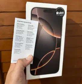 Iphone 16 Pro Max 256GB Dessert Titanium NEW Resmi Indonesia