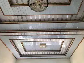 Jasa Tukang Pasang Plafon Partisi Wall Moulding Sekat PVC GRC Gypsum