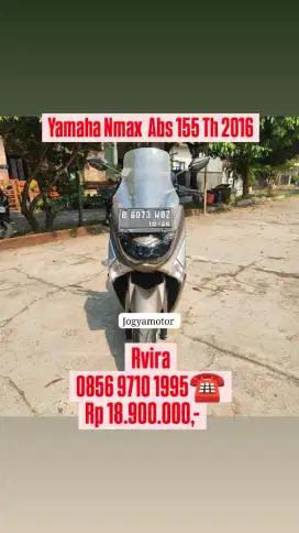 Yamaha Nmax Abs Th 2016 ISTIMEWA KM 11rb