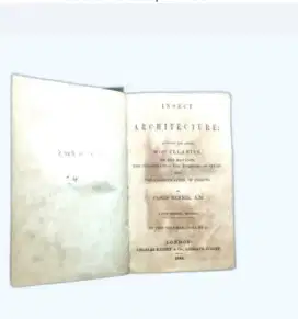 Buku arsitektur lama tahun 1848