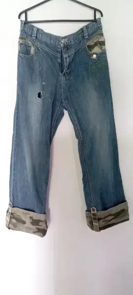 Celana pria levis baggy korea