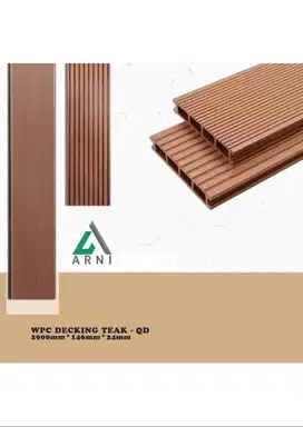 Decking WPC Outdoor / Lantai Kayu Anti Jamur & Rayap / Deck Dermaga