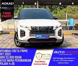 Hyundai Creta 1.5L Prime IVT AT 2022 Putih Metalik Tgn pertama