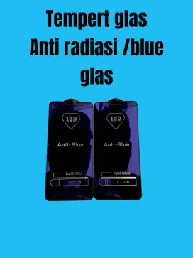 Tempert glas anti radiasi/blue glas vivo