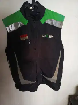Rompi ojol ojek online jaket motor ukuran XL tebal mulus
