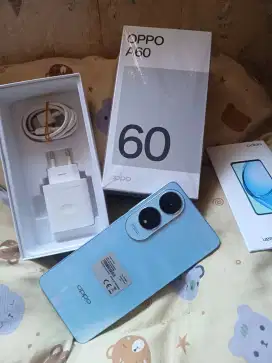 Oppo a60 8/256 fullset like new. Tt atau jual