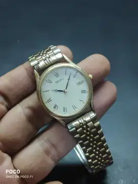 SEIKO VINTAGE QUARTZ REF. 7N39-8020 INDEX ROMAWI Circa 1997