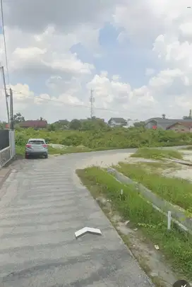Tanah 600m dari jl Sudirman tengah kota pekanbaru