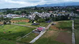 Tanah Di Megamendung Puncak belakang coffee shop munjul