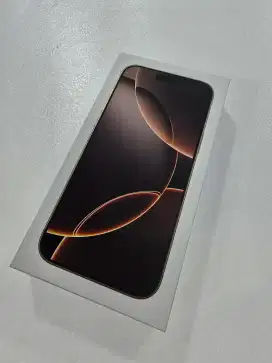 Iphone 16 Pro Max 256Gb Dessert Titanium new garansi resmi