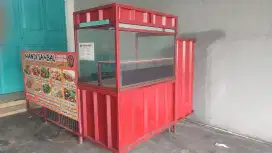 Booth jualan/gerobak jualan