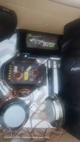 Audio speaker & kapasitor power