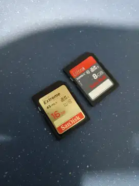 Memori SDHC SanDisk 16Gb 8Gb