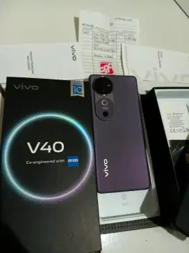 Vivo V40 5G 12GB+12GB/256GB,Baru 3 bulan,Fullset,Like New,No Minus