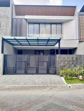 DIJUAL RUMAH MEWAH ARAYA BARU GRES MINIMALIS MODERN SEMI FURNISHED