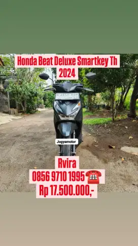 Honda beat smartkey th 2024 plat depok