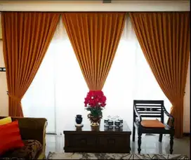 Jual Gorden Jendela Minimalis Tirai Gordyn Blackout Hordeng Custom