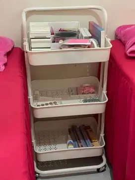 rak salon / rak kosmestik / alat salon bekas second
