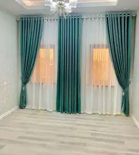 Dijual Gorden Tirai Roller Blind/Roll/Vertical/Vertikal Gordyn Hordeng