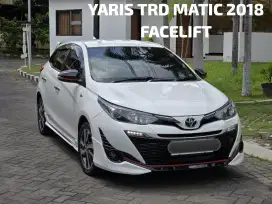 ALL NEW YARIS MATIC 1.5 TRD SPORTIVO 2018 WHITE LOW KM !!!