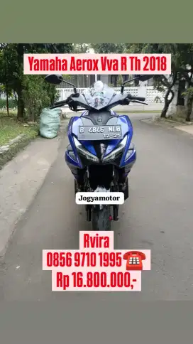 Yamaha aerox R th 2018 plat tangsel