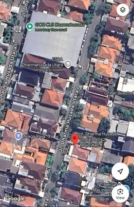 12JT/M2! DIJUAL KAVLING TANAH DHARMAHUSADA UTARA ROW JALAN 3 MOBIL