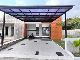 Rumah Siap Huni Modern Tropical 1 Lantai di Sleman Dkt Pasar Cebongan