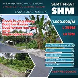 Tanah Strategis Cocok Buat Hunian Maupun Gudang