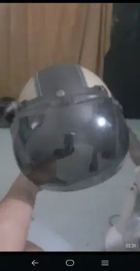 helm bogo siap pakai mulus 95%