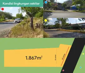 DIJUAL SEGERA TANAH SHM STRATEGIS DI DEKAT BANDARA YIA (JL. JOG-PWJ)