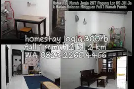 Homestay Murah Jogja 2KT Pogung Lor RS JIH Jak Harian Bulanan Mingguan