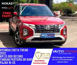 Tdp15JT HYUNDAI CRETA TREND 1.5 A/T Merah NIK 2022