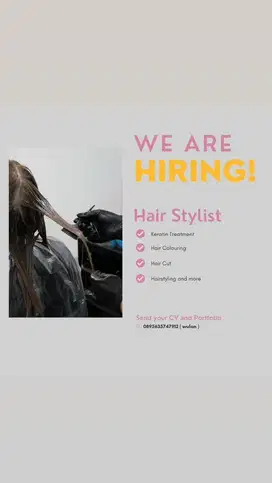 Dibutuhkan karyawan Salon