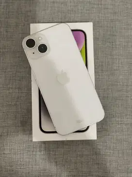 MURAH! Iphone 14 Starlight 128GB iBox Fullset Mulus Siap Pakai